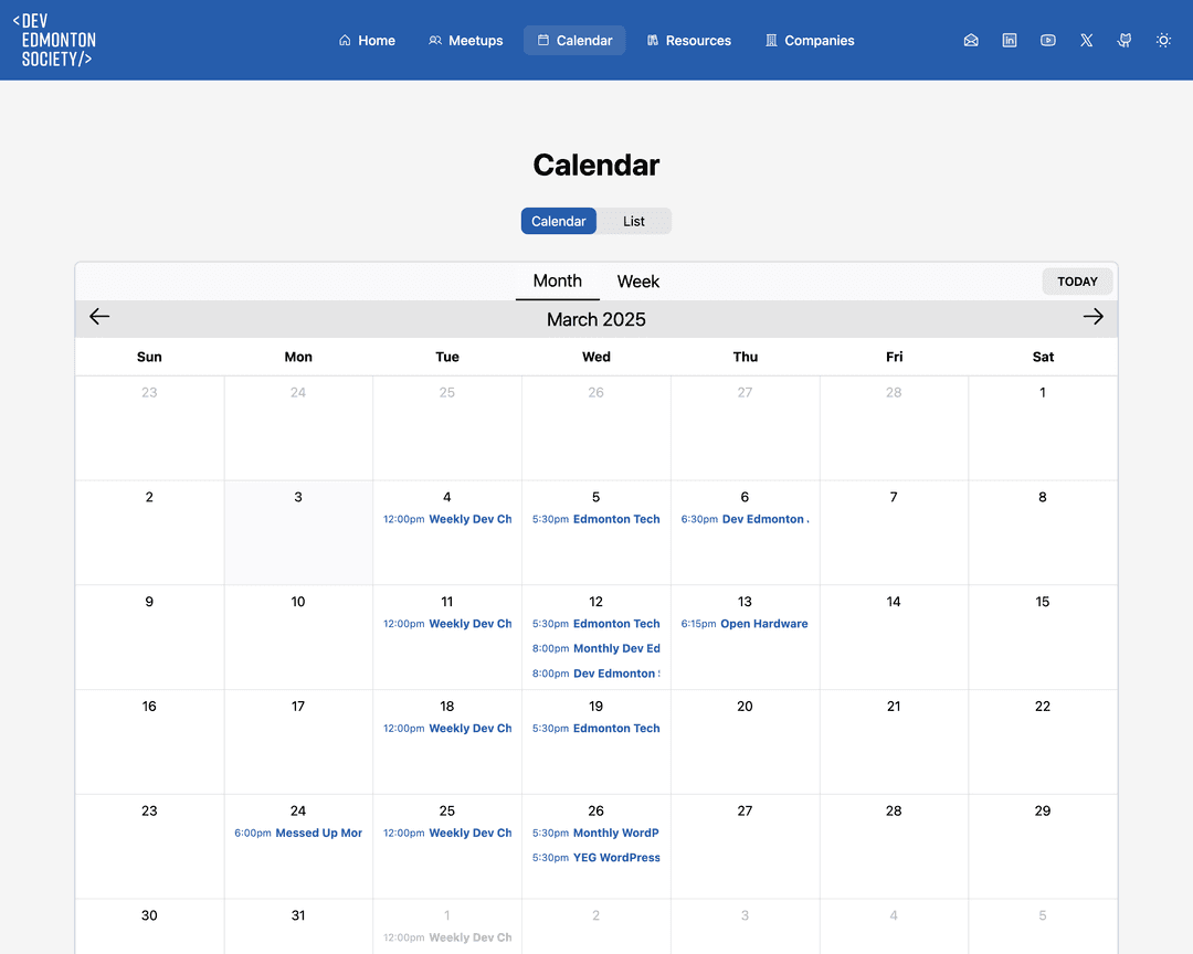 DES Calendar UI Redesign feature image thumbnail