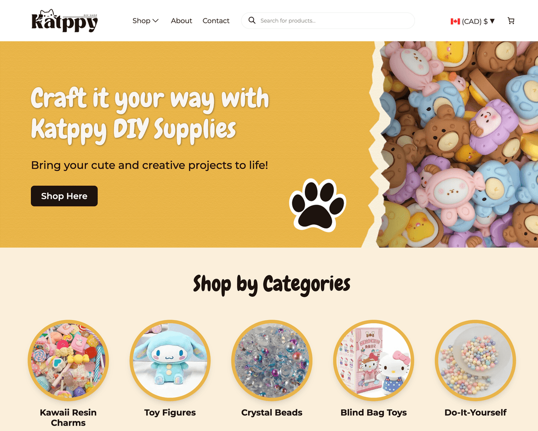 Katppy E-Commerce Website feature image thumbnail
