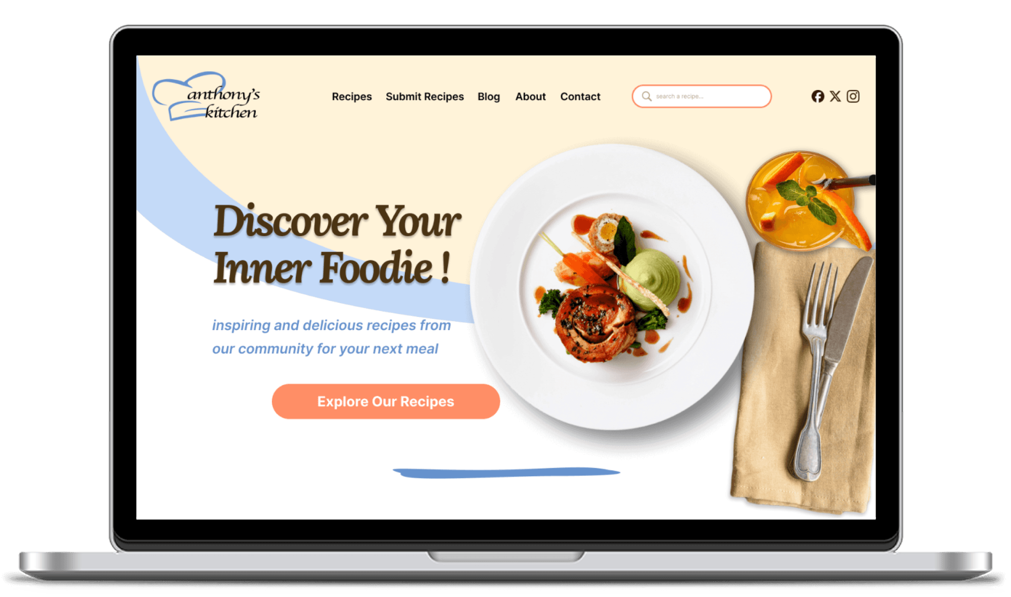 Anthony's Kitchen Project Feature Image